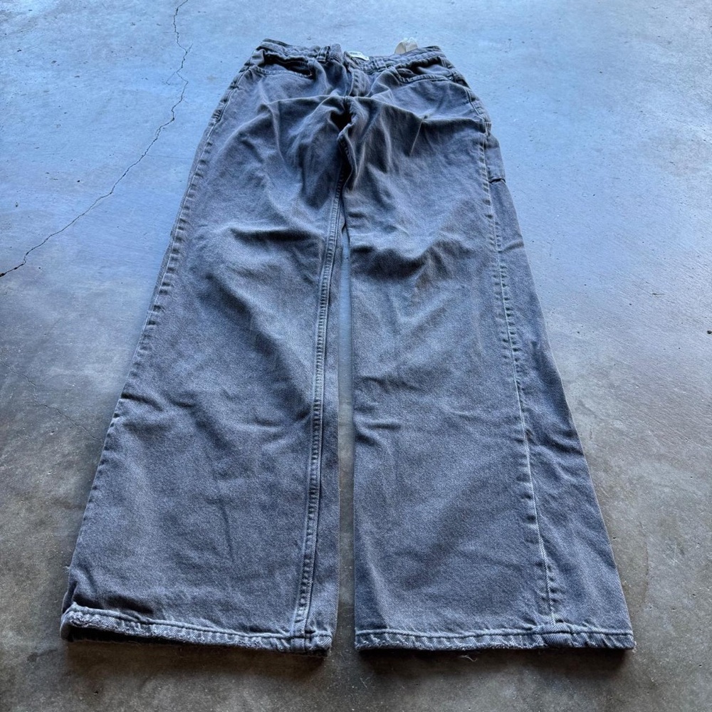 Free People Charcoal Flare Jeans